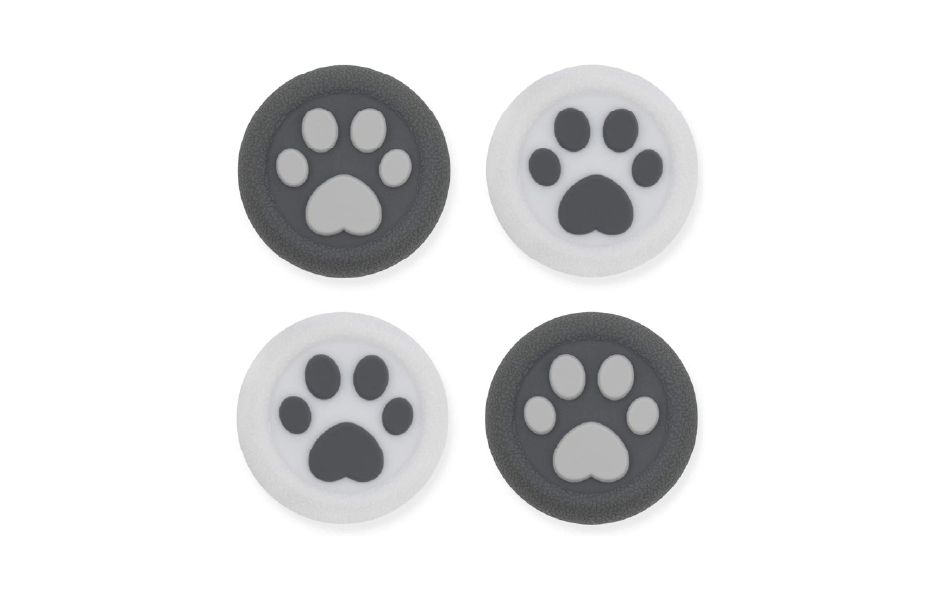 GeekShare Cat Paws Thumb Grip Caps for PS4 Controller/Dualsense/Switch Pro Controller